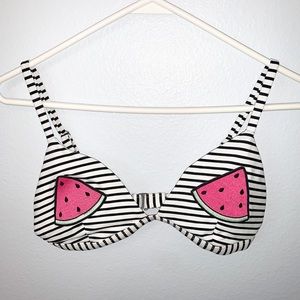 Hollister triangle bikini top